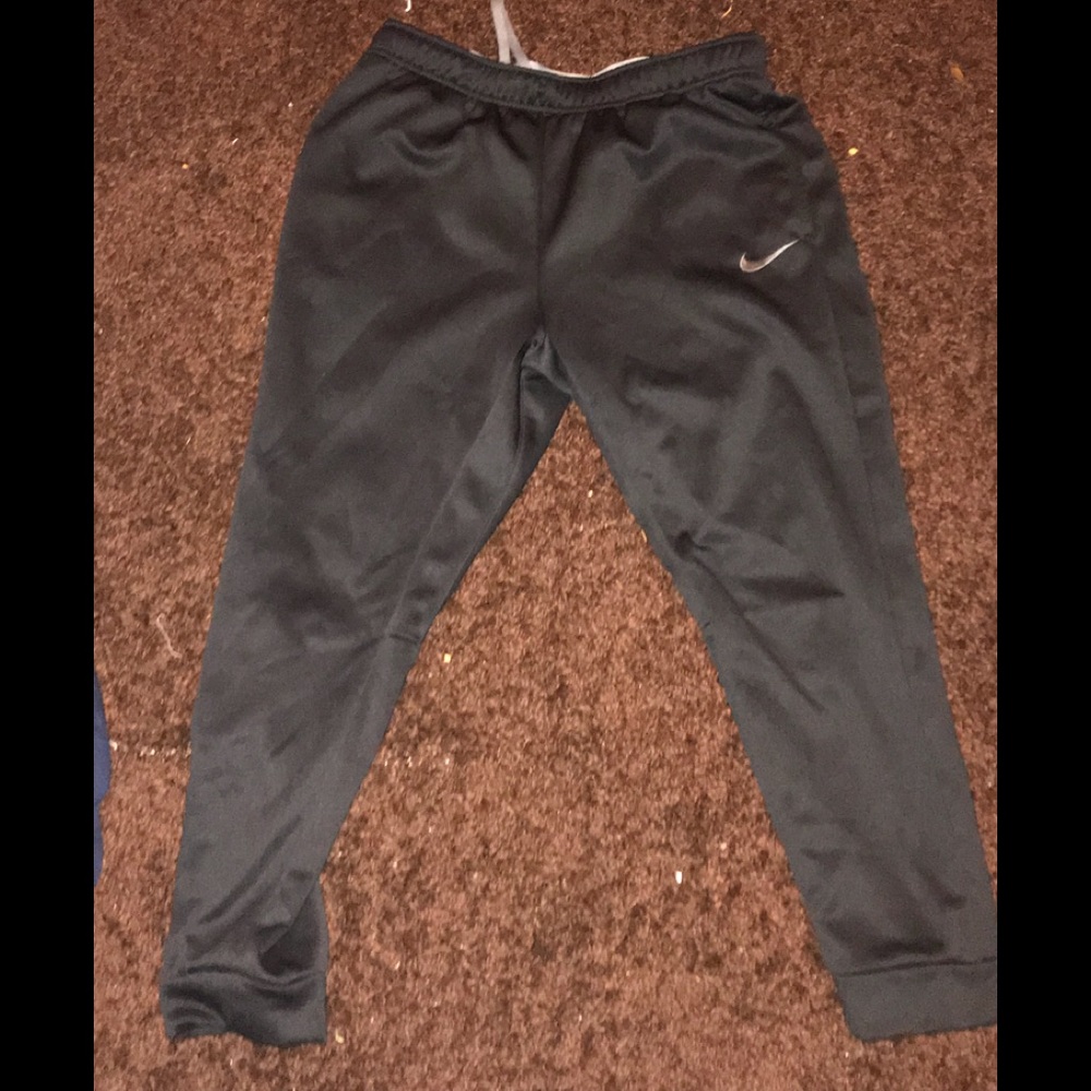 Black Nike joggers